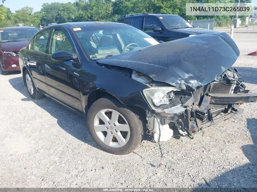 2003 Nissan Altima S/Sl VIN: 1N4AL11D73C265039 Lot: 42657955