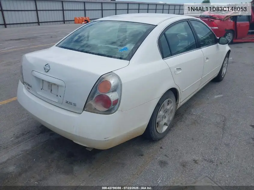 2003 Nissan Altima 2.5 S VIN: 1N4AL11D83C148053 Lot: 42798356