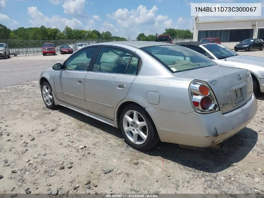 2003 Nissan Altima 3.5 Se VIN: 1N4BL11D73C300067 Lot: 42799717