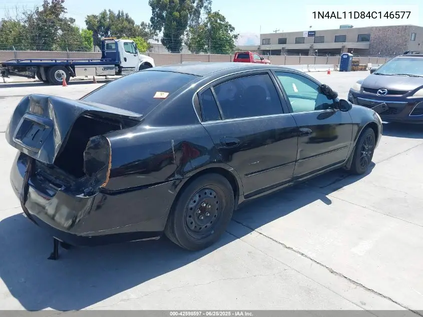 2004 Nissan Altima 2.5 S VIN: 1N4AL11D84C146577 Lot: 42598597