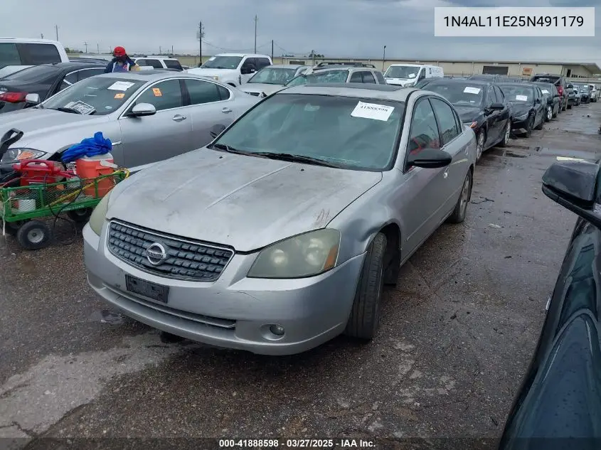 2005 Nissan Altima 2.5 S VIN: 1N4AL11E25N491179 Lot: 41888598