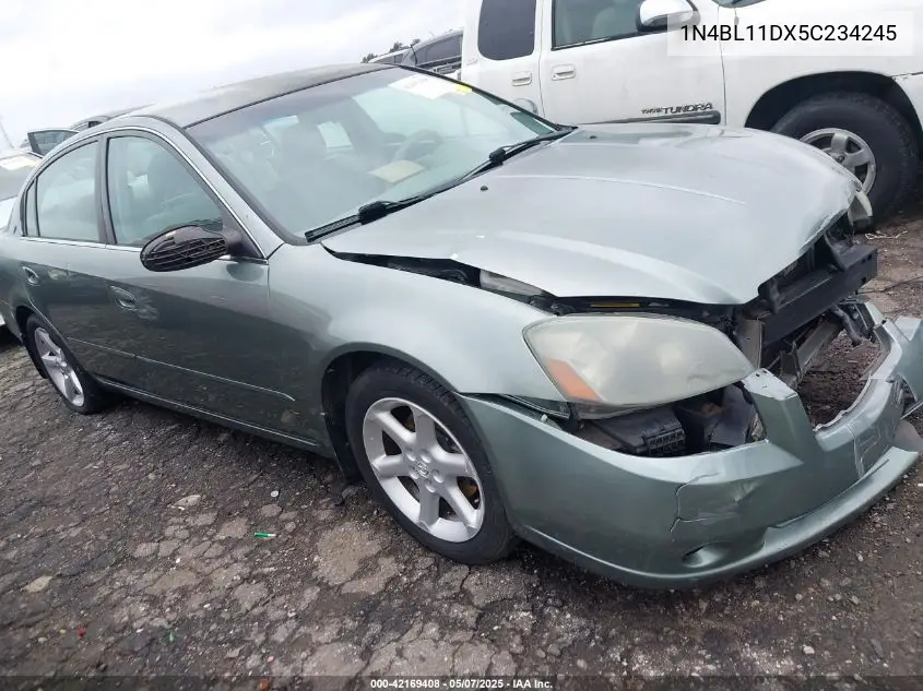 2005 Nissan Altima 3.5 Se VIN: 1N4BL11DX5C234245 Lot: 42169408