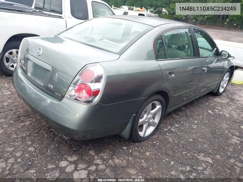 2005 Nissan Altima 3.5 Se VIN: 1N4BL11DX5C234245 Lot: 42169408