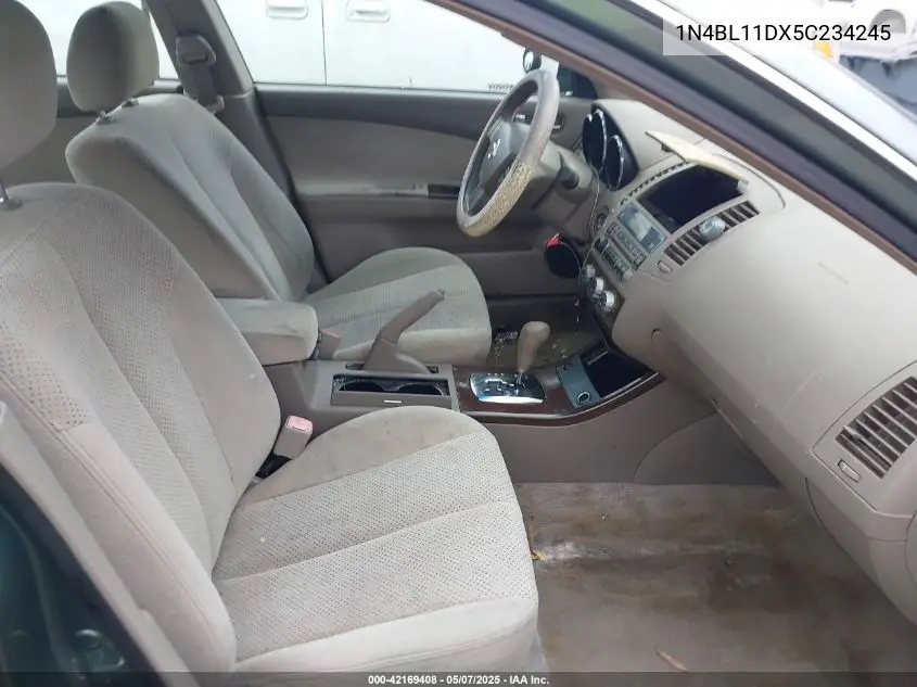 2005 Nissan Altima 3.5 Se VIN: 1N4BL11DX5C234245 Lot: 42169408