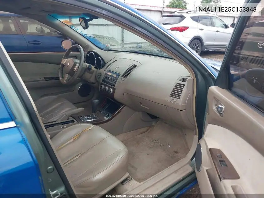 2005 Nissan Altima 2.5 S VIN: 1N4AL11E25C153843 Lot: 42189259