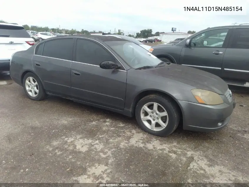 2005 Nissan Altima 2.5 S VIN: 1N4AL11D15N485154 Lot: 42196557