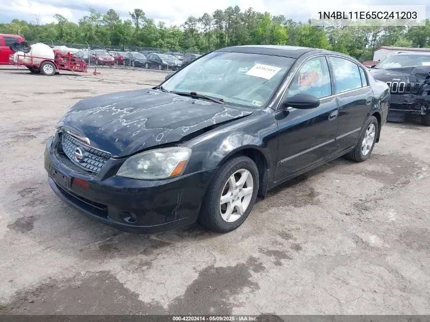 2005 Nissan Altima 3.5 Sl VIN: 1N4BL11E65C241203 Lot: 42202414
