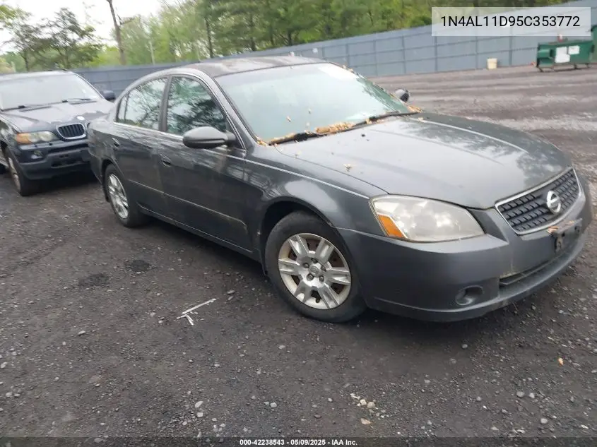 2005 Nissan Altima 2.5 S VIN: 1N4AL11D95C353772 Lot: 42238543