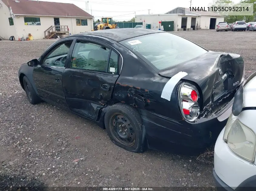 2005 Nissan Altima 2.5 S VIN: 1N4AL11D55C952314 Lot: 42261173