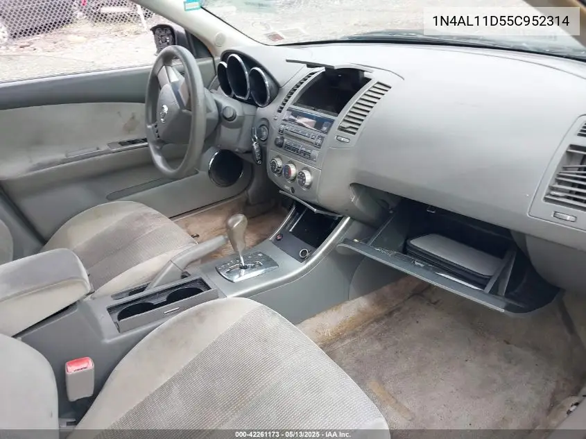 2005 Nissan Altima 2.5 S VIN: 1N4AL11D55C952314 Lot: 42261173
