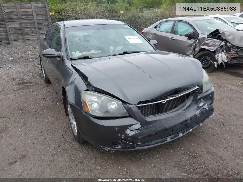 2005 Nissan Altima 2.5 S VIN: 1N4AL11EX5C386983 Lot: 42522726