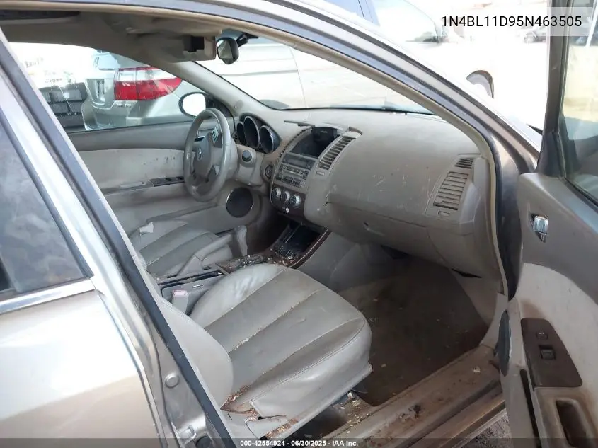 2005 Nissan Altima Se/Sl/Se-R VIN: 1N4BL11D95N463505 Lot: 42554924