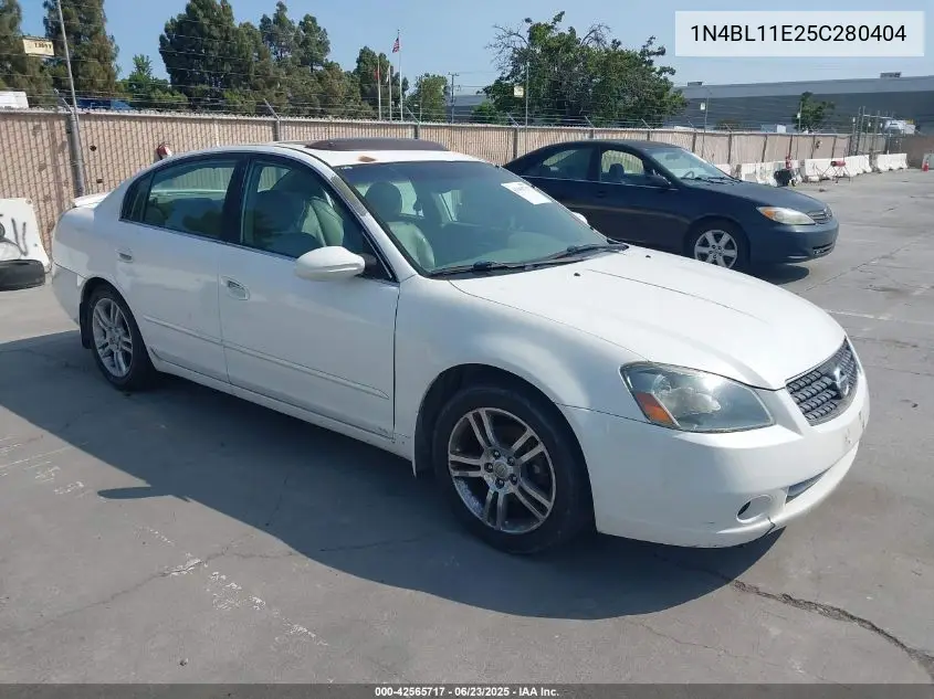 2005 Nissan Altima 3.5 Se VIN: 1N4BL11E25C280404 Lot: 42565717