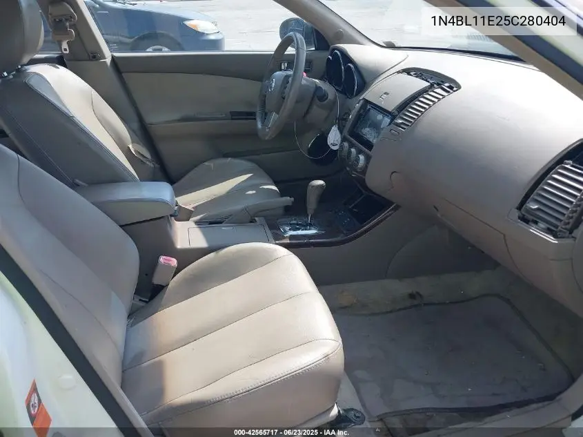 2005 Nissan Altima 3.5 Se VIN: 1N4BL11E25C280404 Lot: 42565717