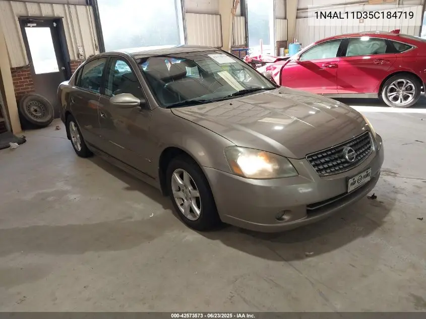 2005 Nissan Altima 2.5 S VIN: 1N4AL11D35C184719 Lot: 42573573