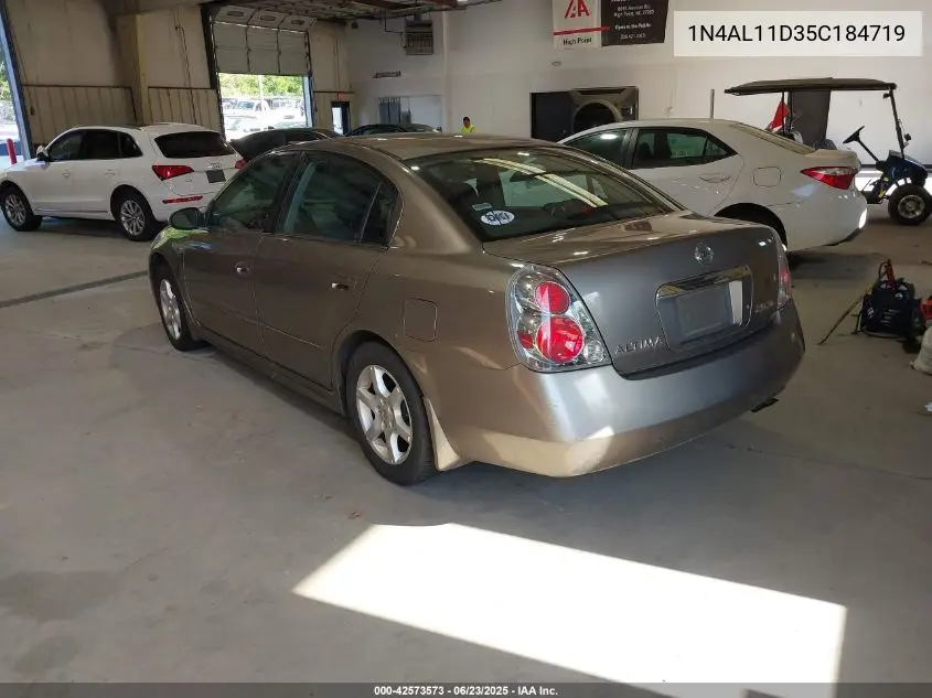 2005 Nissan Altima 2.5 S VIN: 1N4AL11D35C184719 Lot: 42573573