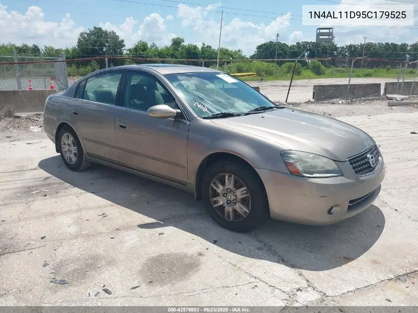 2005 Nissan Altima 2.5 S VIN: 1N4AL11D95C179525 Lot: 42576953