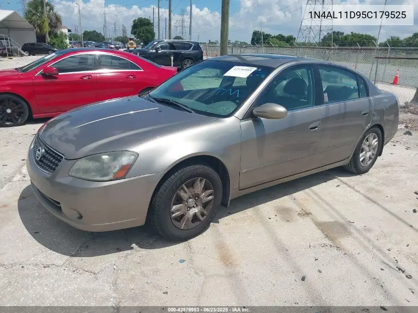 2005 Nissan Altima 2.5 S VIN: 1N4AL11D95C179525 Lot: 42576953