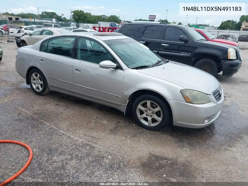 2005 Nissan Altima 3.5 Sl VIN: 1N4BL11DX5N491183 Lot: 42610632