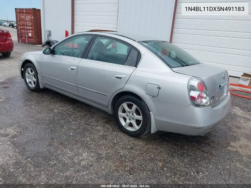 2005 Nissan Altima 3.5 Sl VIN: 1N4BL11DX5N491183 Lot: 42610632