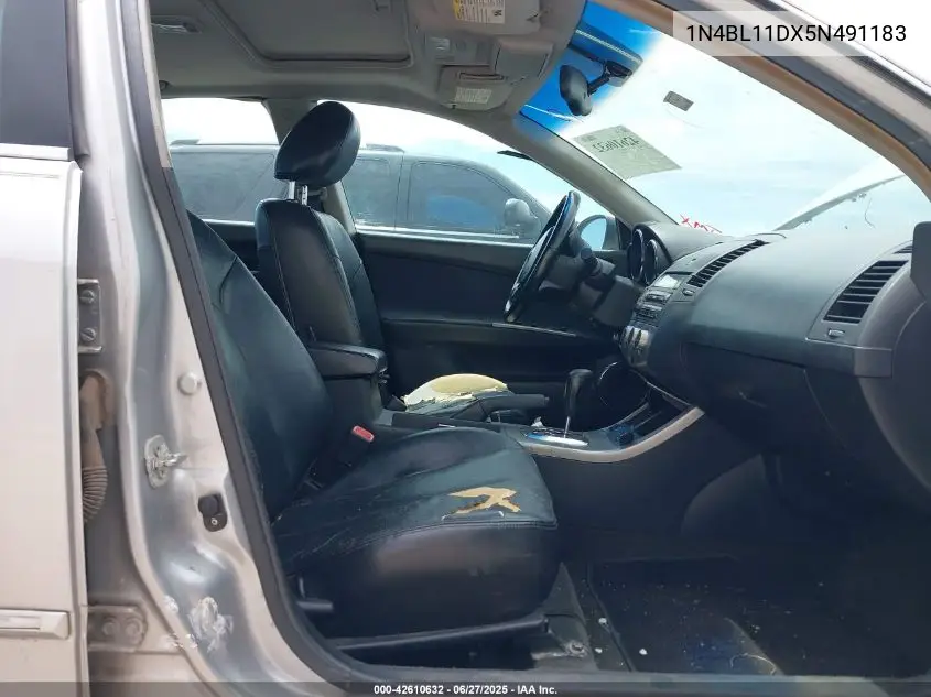 2005 Nissan Altima 3.5 Sl VIN: 1N4BL11DX5N491183 Lot: 42610632