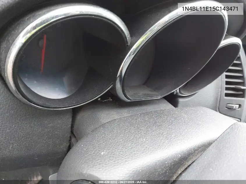 2005 Nissan Altima 3.5 Se VIN: 1N4BL11E15C143471 Lot: 42618232