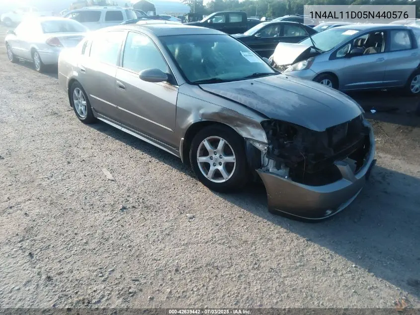 2005 Nissan Altima 2.5 S VIN: 1N4AL11D05N440576 Lot: 42639442