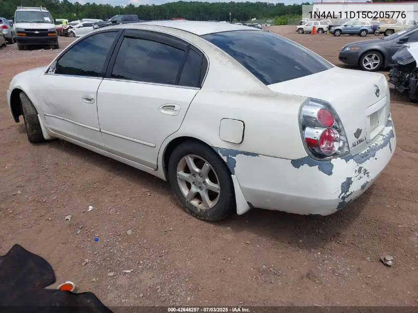 2005 Nissan Altima 2.5 S VIN: 1N4AL11D15C205776 Lot: 42646257