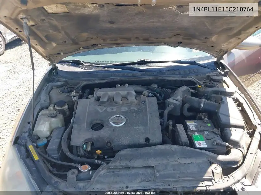 2005 Nissan Altima 3.5 Se VIN: 1N4BL11E15C210764 Lot: 42655191