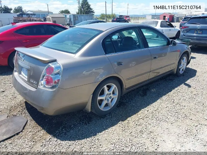 2005 Nissan Altima 3.5 Se VIN: 1N4BL11E15C210764 Lot: 42655191