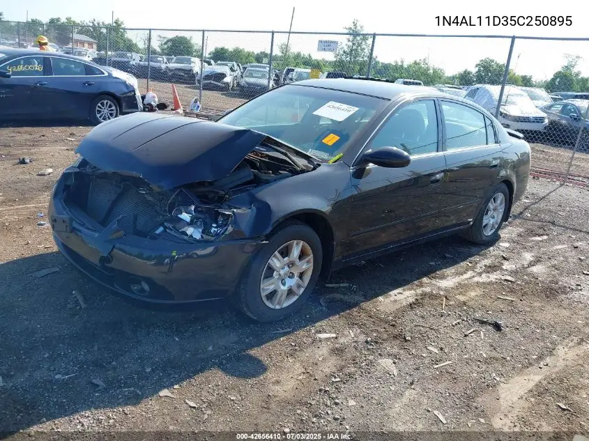 2005 Nissan Altima 2.5 S VIN: 1N4AL11D35C250895 Lot: 42656410