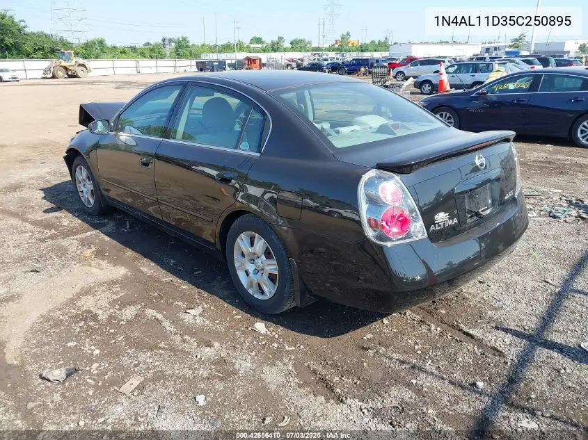 2005 Nissan Altima 2.5 S VIN: 1N4AL11D35C250895 Lot: 42656410