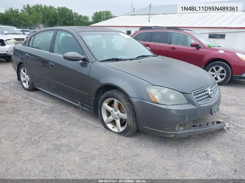 2005 Nissan Altima 3.5 Se VIN: 1N4BL11D95N489361 Lot: 42747321