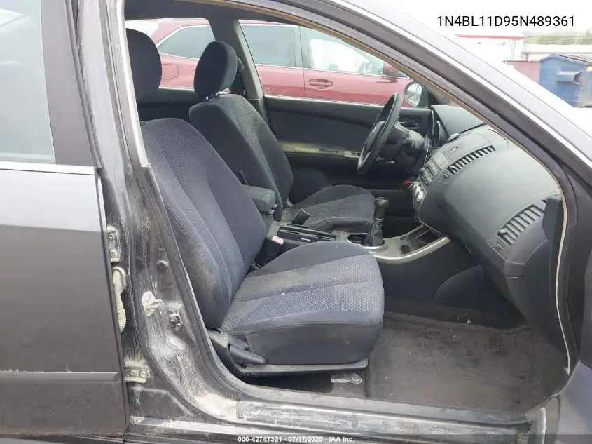 2005 Nissan Altima 3.5 Se VIN: 1N4BL11D95N489361 Lot: 42747321