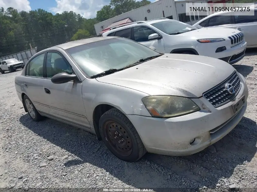 2005 Nissan Altima 2.5 S VIN: 1N4AL11D95N457375 Lot: 42785034