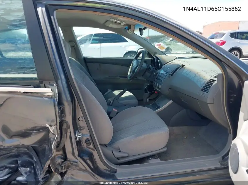 2005 Nissan Altima 2.5 S VIN: 1N4AL11D65C155862 Lot: 42806999