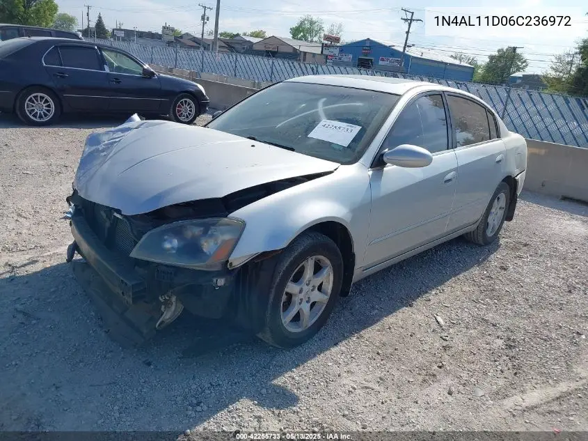 2006 Nissan Altima 2.5 S VIN: 1N4AL11D06C236972 Lot: 42255733