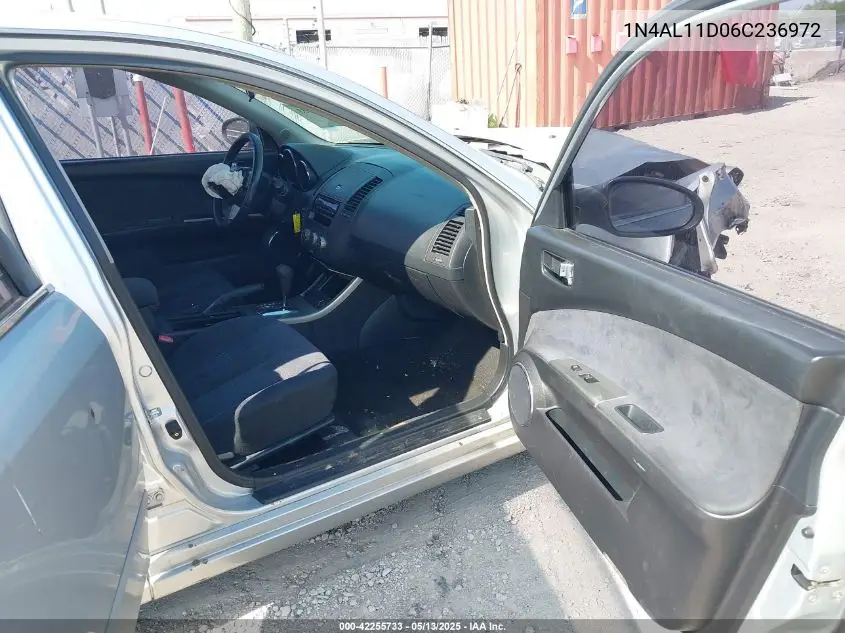 2006 Nissan Altima 2.5 S VIN: 1N4AL11D06C236972 Lot: 42255733