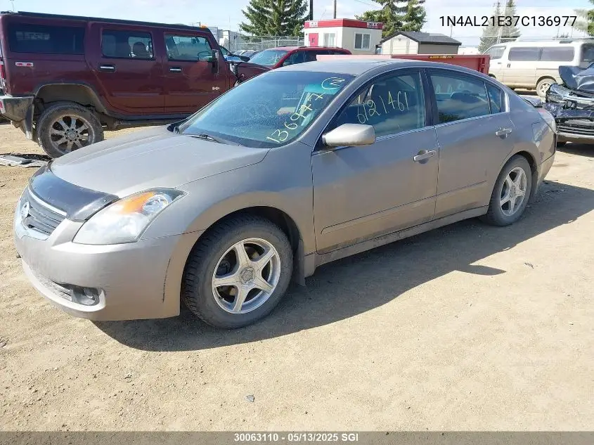 2007 Nissan Altima 2.5/2.5S VIN: 1N4AL21E37C136977 Lot: 30063110