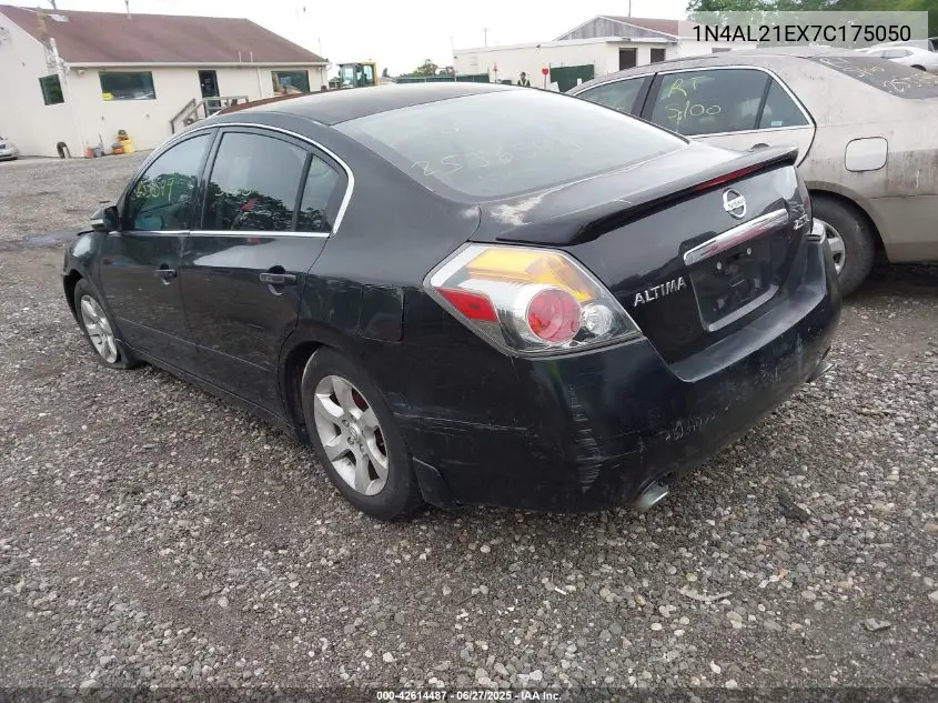 2007 Nissan Altima 2.5 S VIN: 1N4AL21EX7C175050 Lot: 42614487