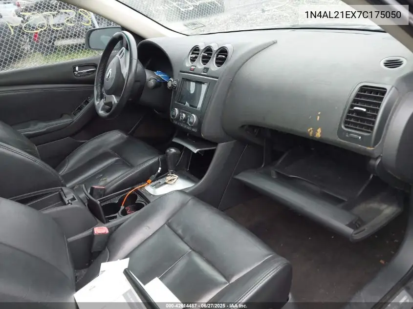 2007 Nissan Altima 2.5 S VIN: 1N4AL21EX7C175050 Lot: 42614487