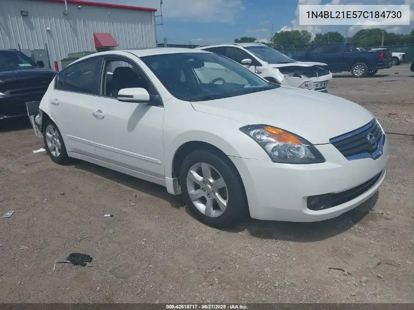 2007 Nissan Altima 3.5 Sl VIN: 1N4BL21E57C184730 Lot: 42618717
