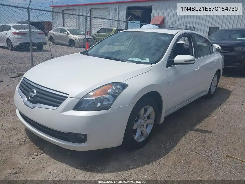 2007 Nissan Altima 3.5 Sl VIN: 1N4BL21E57C184730 Lot: 42618717