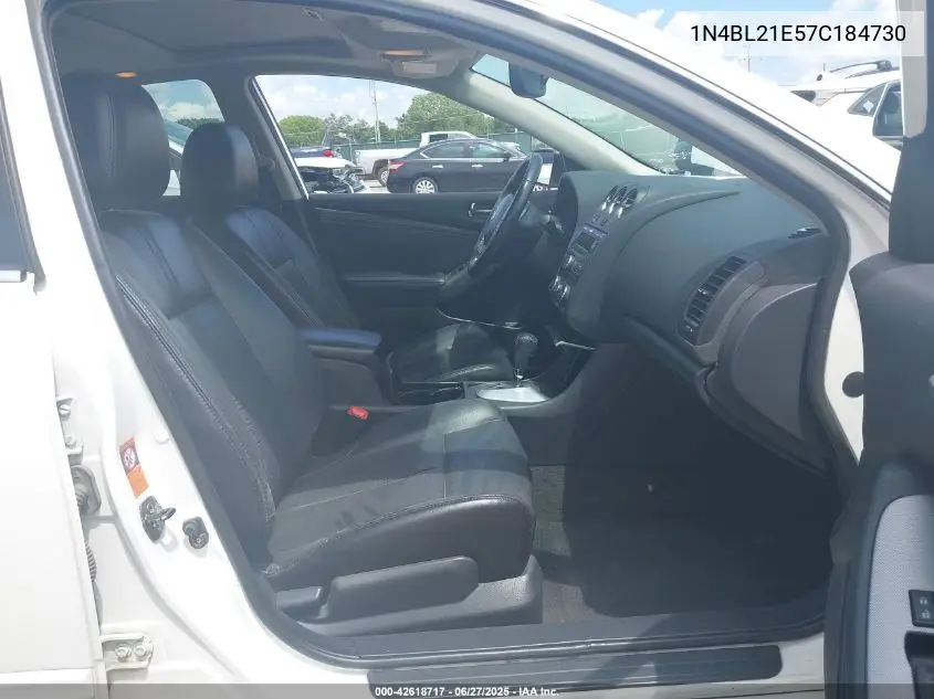 2007 Nissan Altima 3.5 Sl VIN: 1N4BL21E57C184730 Lot: 42618717