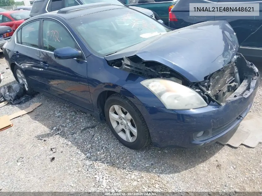 2008 Nissan Altima 2.5 S VIN: 1N4AL21E48N448621 Lot: 42244712