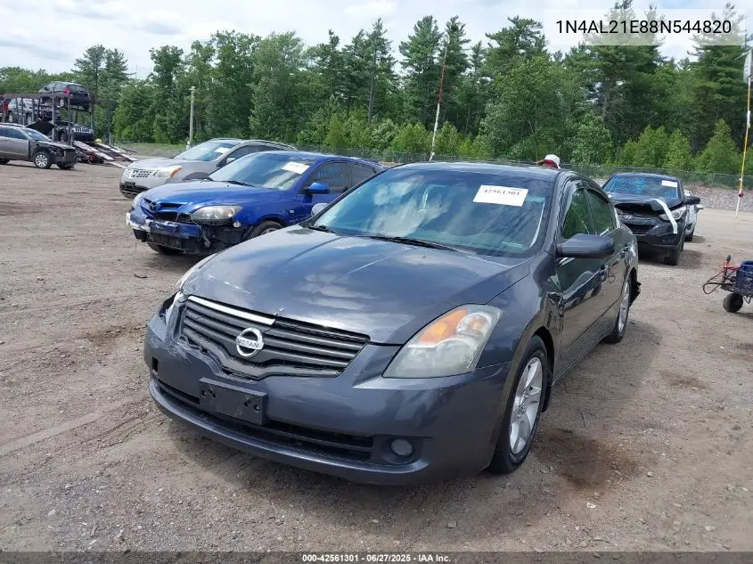 2008 Nissan Altima 2.5 S VIN: 1N4AL21E88N544820 Lot: 42561301