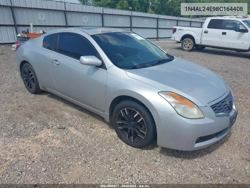 2008 Nissan Altima 2.5 S VIN: 1N4AL24E98C164408 Lot: 42600877