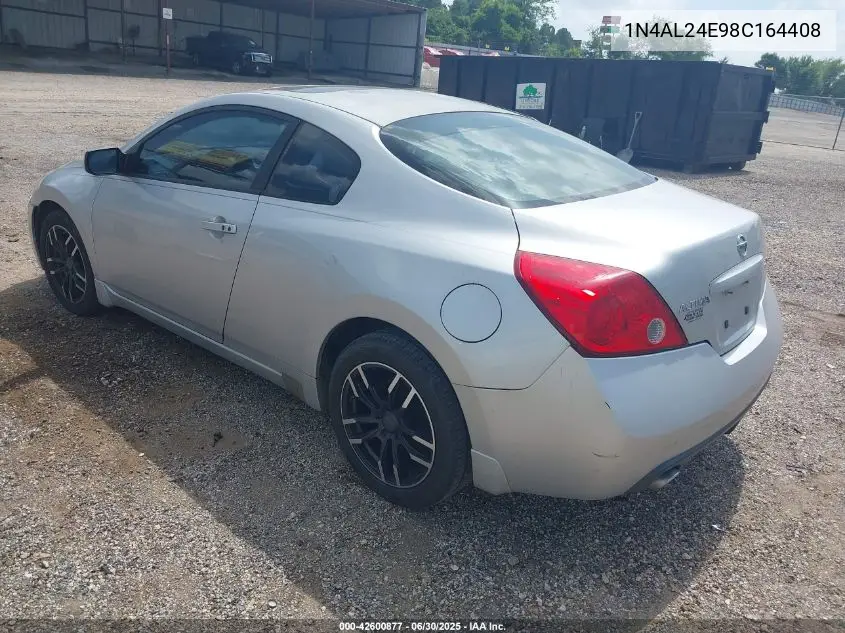 2008 Nissan Altima 2.5 S VIN: 1N4AL24E98C164408 Lot: 42600877