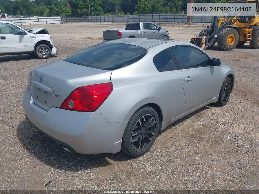 2008 Nissan Altima 2.5 S VIN: 1N4AL24E98C164408 Lot: 42600877