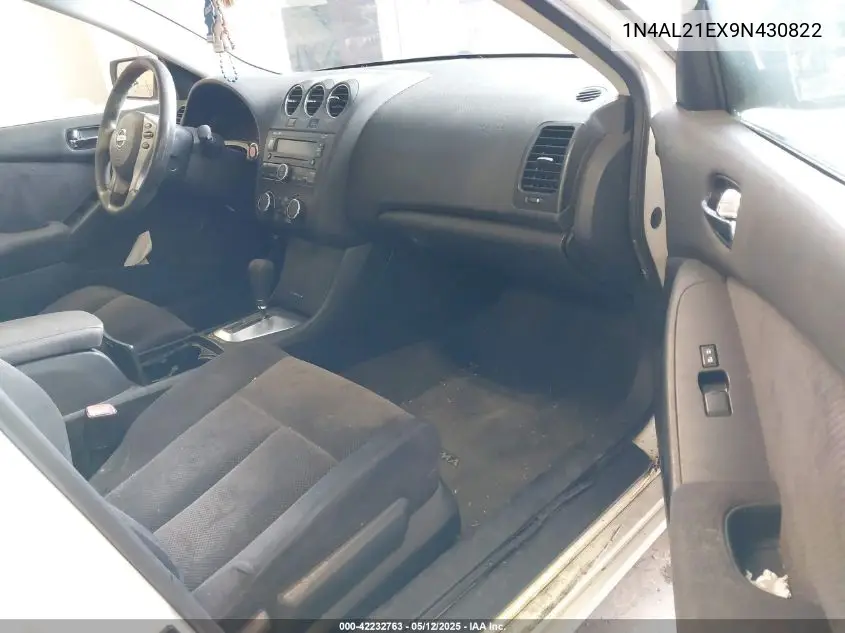 2009 Nissan Altima 2.5 S VIN: 1N4AL21EX9N430822 Lot: 42232763